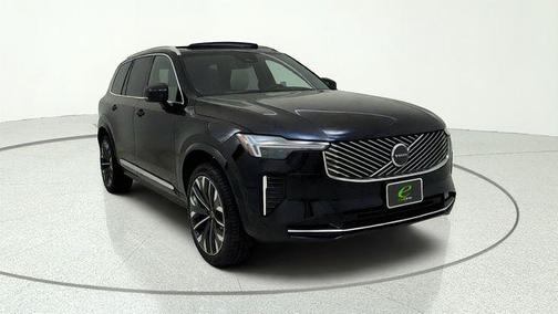 Onyx Black Metallic 2026 Volvo XC90 Plus, B5 AWD Gas (mild hybrid), Gasoline, Bright, 7 Seats