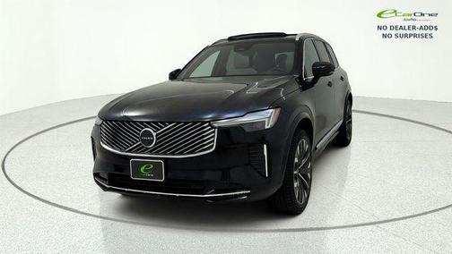 Onyx Black Metallic 2026 Volvo XC90 Plus, B5 AWD Gas (mild hybrid), Gasoline, Bright, 7 Seats