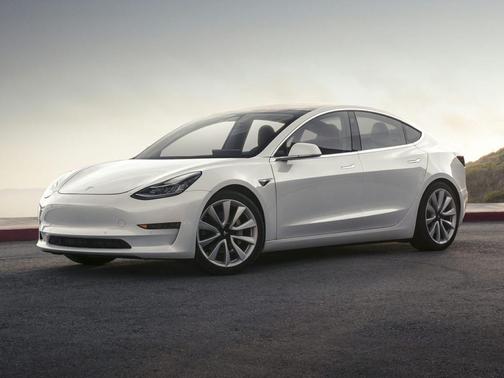 Black 2019 Tesla Model 3 Mid Range