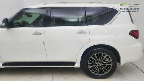 Moonstone White 2024 INFINITI QX80 SENSORY AWD