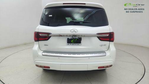 Moonstone White 2024 INFINITI QX80 SENSORY AWD