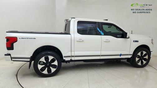 Star White Metallic Tri-Coat 2024 Ford F-150 Lightning Platinum