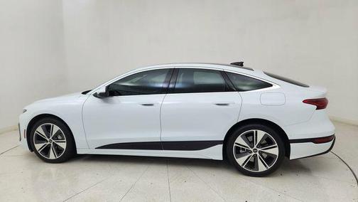 Glacier White 2025 Audi A6 e-tron Premium