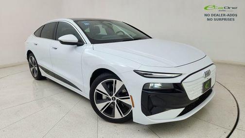 Glacier White 2025 Audi A6 e-tron Premium
