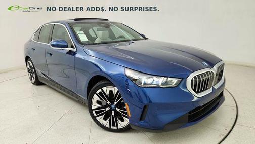 Phytonic Blue Metallic 2025 BMW i5 xDrive40
