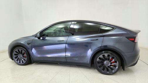 Solid Black 2025 Tesla Model Y Performance Dual Motor All-Wheel Drive