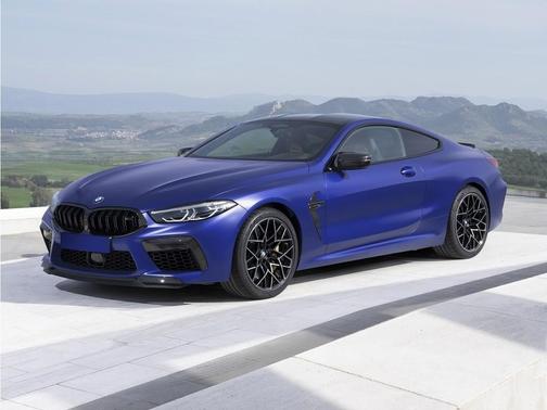 Barcelona Blue Metallic 2022 BMW M8 Competition
