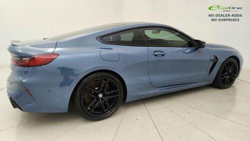 Barcelona Blue Metallic 2022 BMW M8 Competition