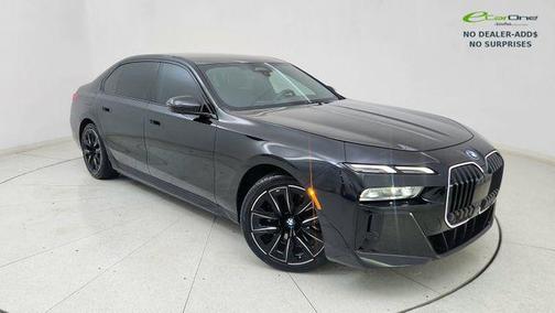 Black Sapphire Metallic 2025 BMW i7 eDrive50