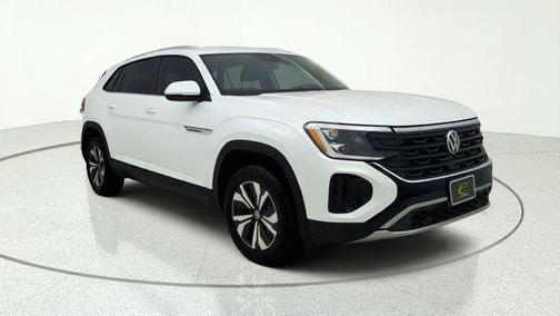 Opal White 2026 Volkswagen Atlas Cross Sport 2.0T SE