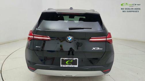 Black Sapphire Metallic 2025 BMW X3 30 xDrive
