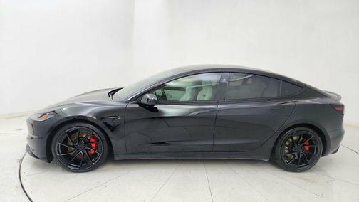 Solid Black 2024 Tesla Model 3 Performance