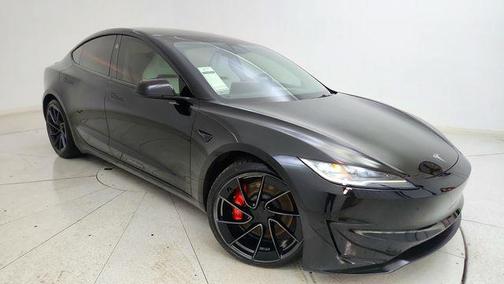 Solid Black 2024 Tesla Model 3 Performance