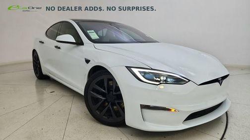 Pearl White Multi-Coat 2022 Tesla Model S Base