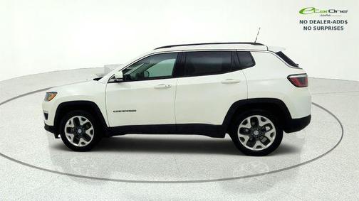 White Clearcoat 2019 Jeep Compass Limited