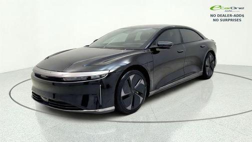 Infinite Black Metallic 2024 Lucid Air Touring