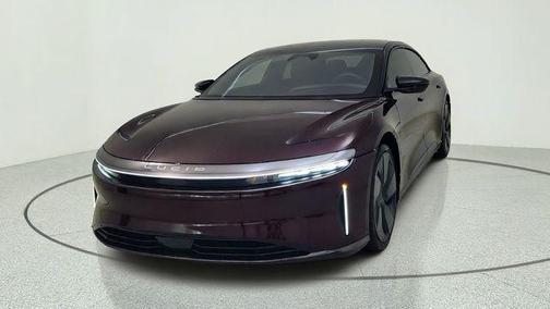 Zenith Red Metallic 2024 Lucid Air Touring