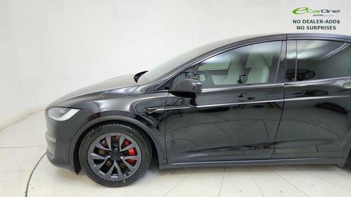 Solid Black 2024 Tesla Model X Plaid Tri Motor All-Wheel Drive