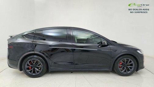 Solid Black 2024 Tesla Model X Plaid Tri Motor All-Wheel Drive