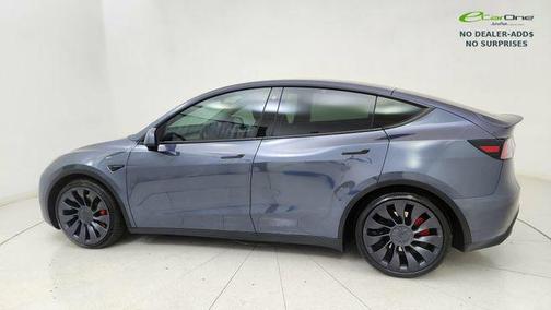 Gray 2023 Tesla Model Y Performance Dual Motor All-Wheel Drive