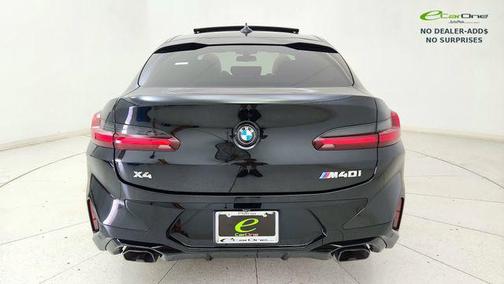 Black Sapphire Metallic 2025 BMW X4 M40i