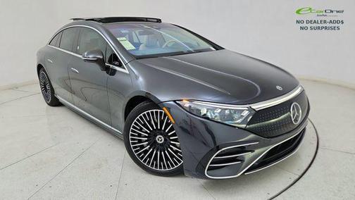 Graphite Grey Metallic 2023 Mercedes-Benz EQS 580 4MATIC