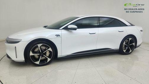 Stellar White Metallic 2024 Lucid Air Touring