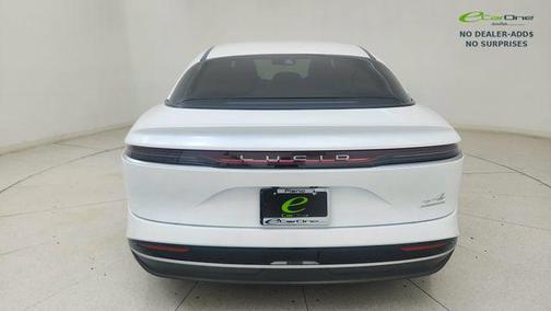 Stellar White Metallic 2024 Lucid Air Touring