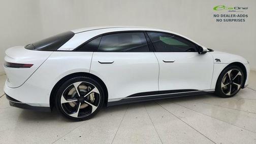 Stellar White Metallic 2024 Lucid Air Touring