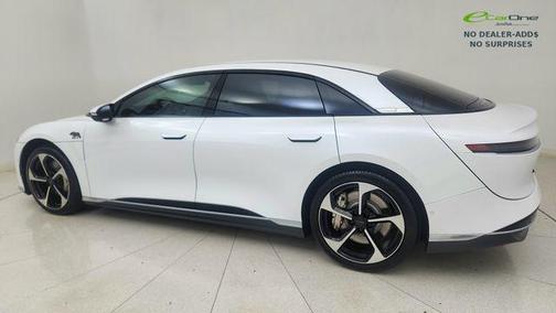Stellar White Metallic 2024 Lucid Air Touring