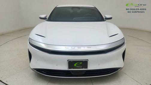 Stellar White Metallic 2024 Lucid Air Touring