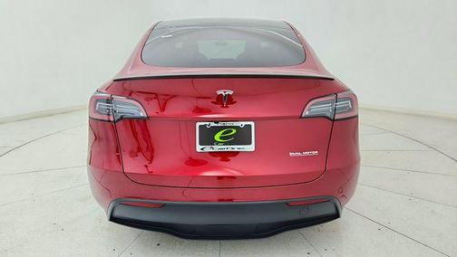 Ultra Red 2025 Tesla Model Y Performance Dual Motor All-Wheel Drive