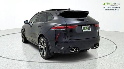 Black 2025 Jaguar F-PACE SVR P550 AWD Automatic