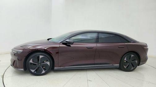 Zenith Red Metallic 2024 Lucid Air Touring