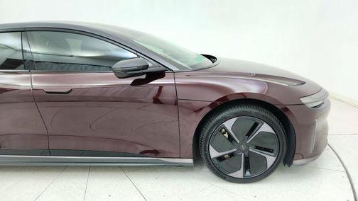 Zenith Red Metallic 2024 Lucid Air Touring