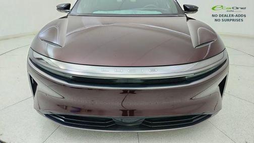 Zenith Red Metallic 2024 Lucid Air Touring