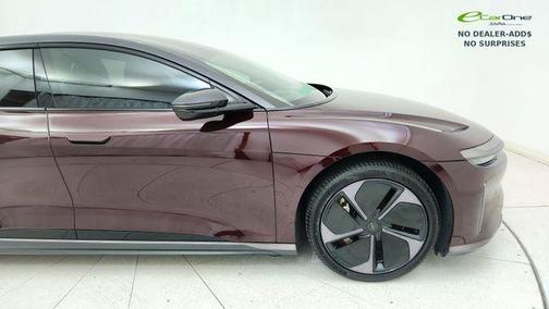 Zenith Red Metallic 2024 Lucid Air Touring