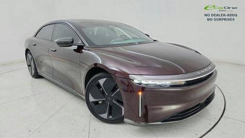 Zenith Red Metallic 2024 Lucid Air Touring