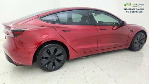 Ultra Red 2025 Tesla Model 3 Long Range