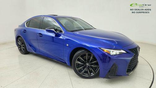 Ultrasonic Blue 2.0 2025 Lexus IS 350 Base