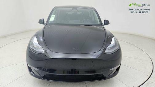 Solid Black 2025 Tesla Model Y Long Range Dual Motor Rear-Wheel Drive