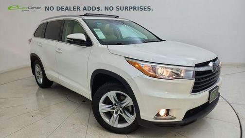 Blizzard Pearl 2016 Toyota Highlander Limited Platinum