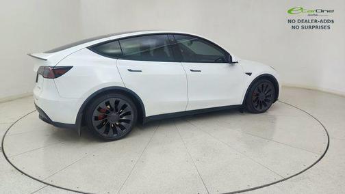 Pearl White Multi-Coat 2022 Tesla Model Y Performance Dual Motor All-Wheel Drive