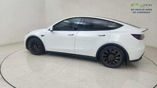 Pearl White Multi-Coat 2022 Tesla Model Y Performance Dual Motor All-Wheel Drive