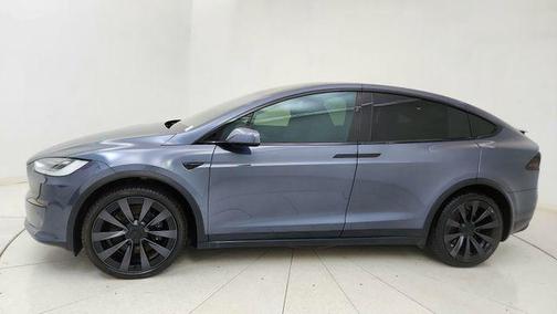 Gray 2022 Tesla Model X Dual Motor All-Wheel Drive
