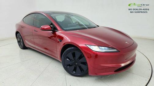 Ultra Red 2024 Tesla Model 3 Long Range