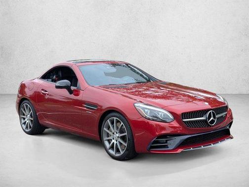 Red 2017 Mercedes-Benz AMG SLC 43 Base