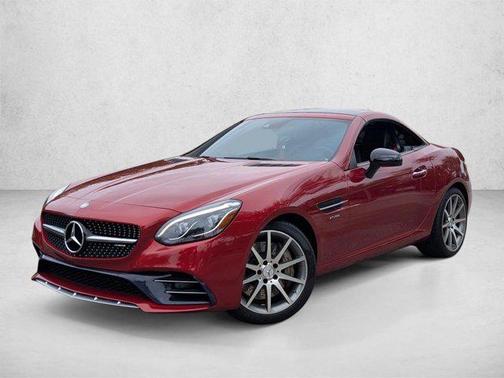 Red 2017 Mercedes-Benz AMG SLC 43 Base