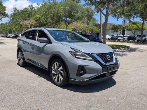 Boulder Gray Pearl 2021 Nissan Murano SL Intelligent AWD