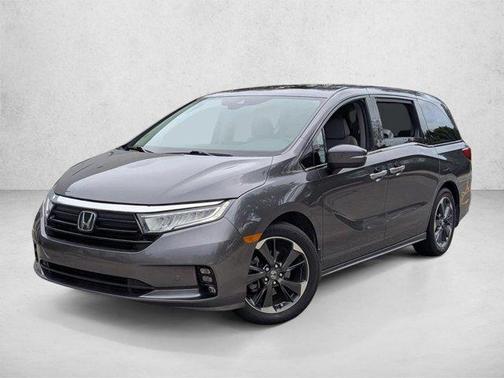 Pacific Pewter Metallic 2022 Honda Odyssey Elite